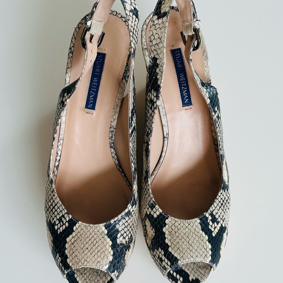 Stuart Weitzman Slingbacks Sz 9.5 - Picture 7 of 12